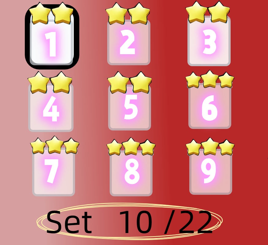 Monopoly Go Stickers,1 star、2 star、3 star and 4 star,Set 1 - Set 11 all Sticker