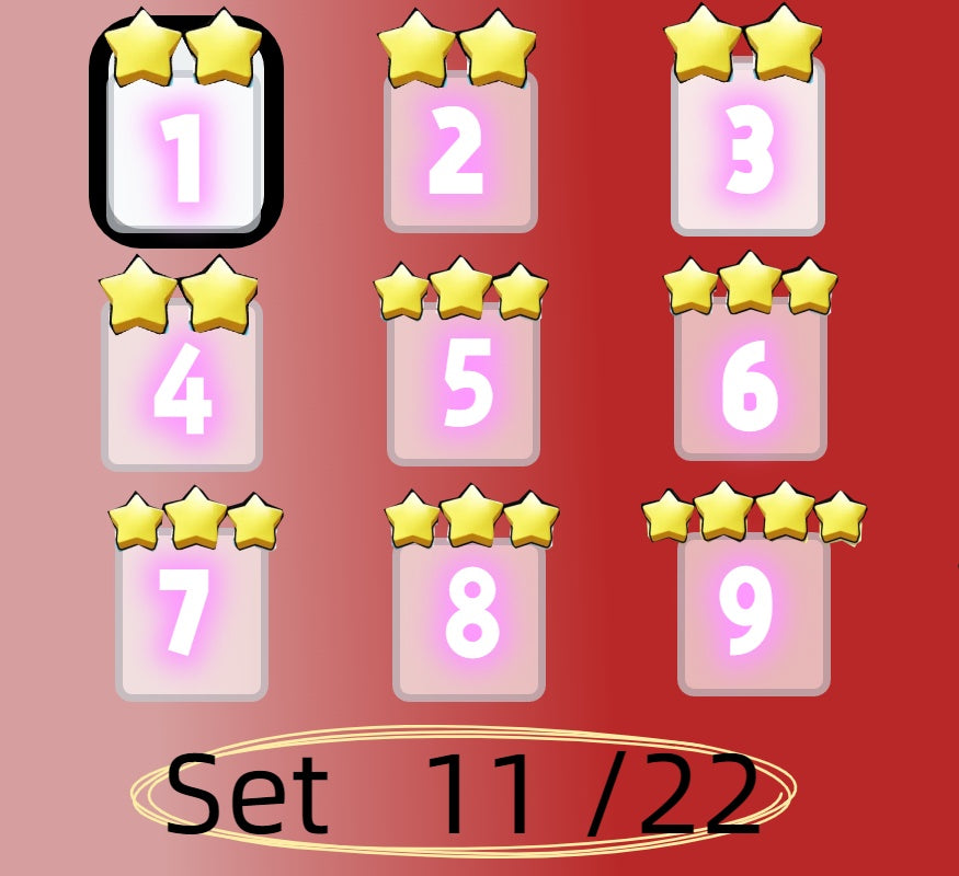 Monopoly Go Stickers,1 star、2 star、3 star and 4 star,Set 1 - Set 11 all Sticker