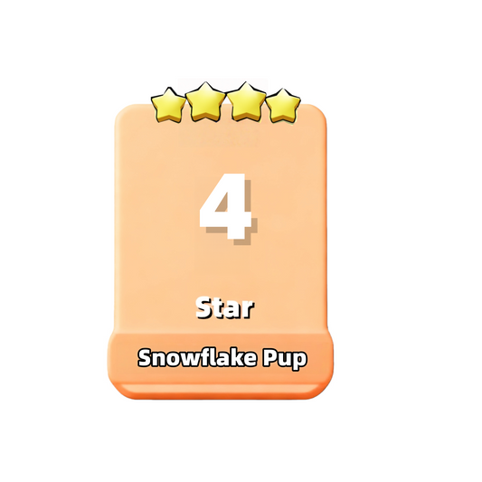 Set18 Snowflake Pup,Set18-3