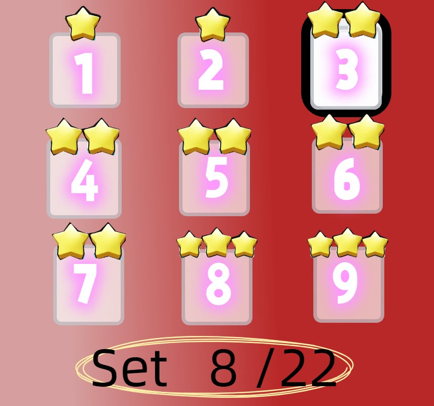 Monopoly Go Stickers,1 star、2 star、3 star and 4 star,Set 1 - Set 11 all Sticker