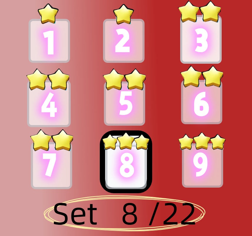Monopoly Go Stickers,1 star、2 star、3 star and 4 star,Set 1 - Set 11 all Sticker