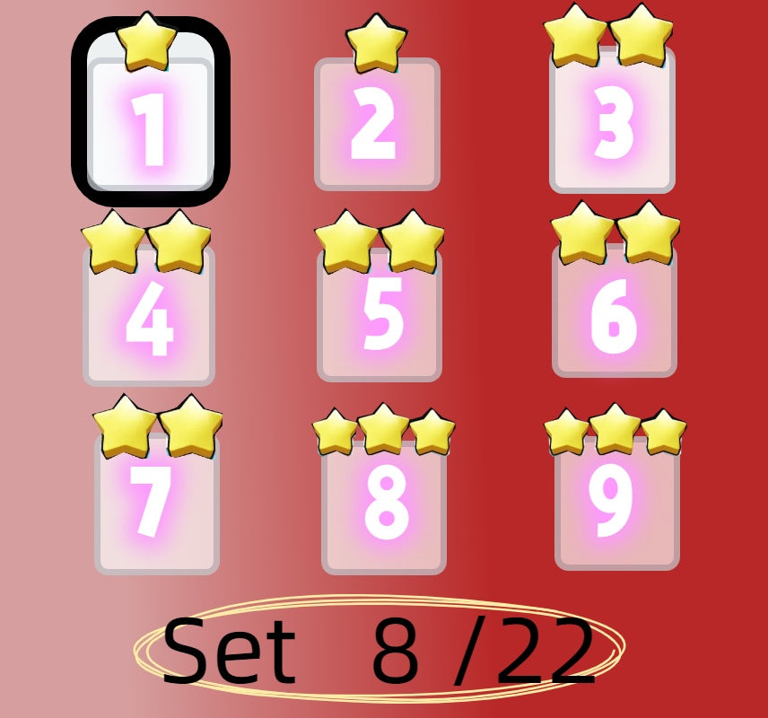 Monopoly Go Stickers,1 star、2 star、3 star and 4 star,Set 1 - Set 11 all Sticker