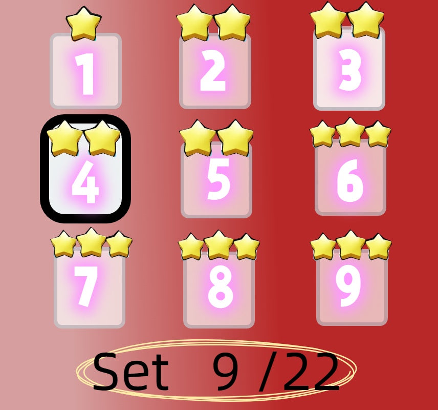 Monopoly Go Stickers,1 star、2 star、3 star and 4 star,Set 1 - Set 11 all Sticker